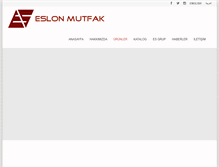 Tablet Screenshot of eslon.com.tr